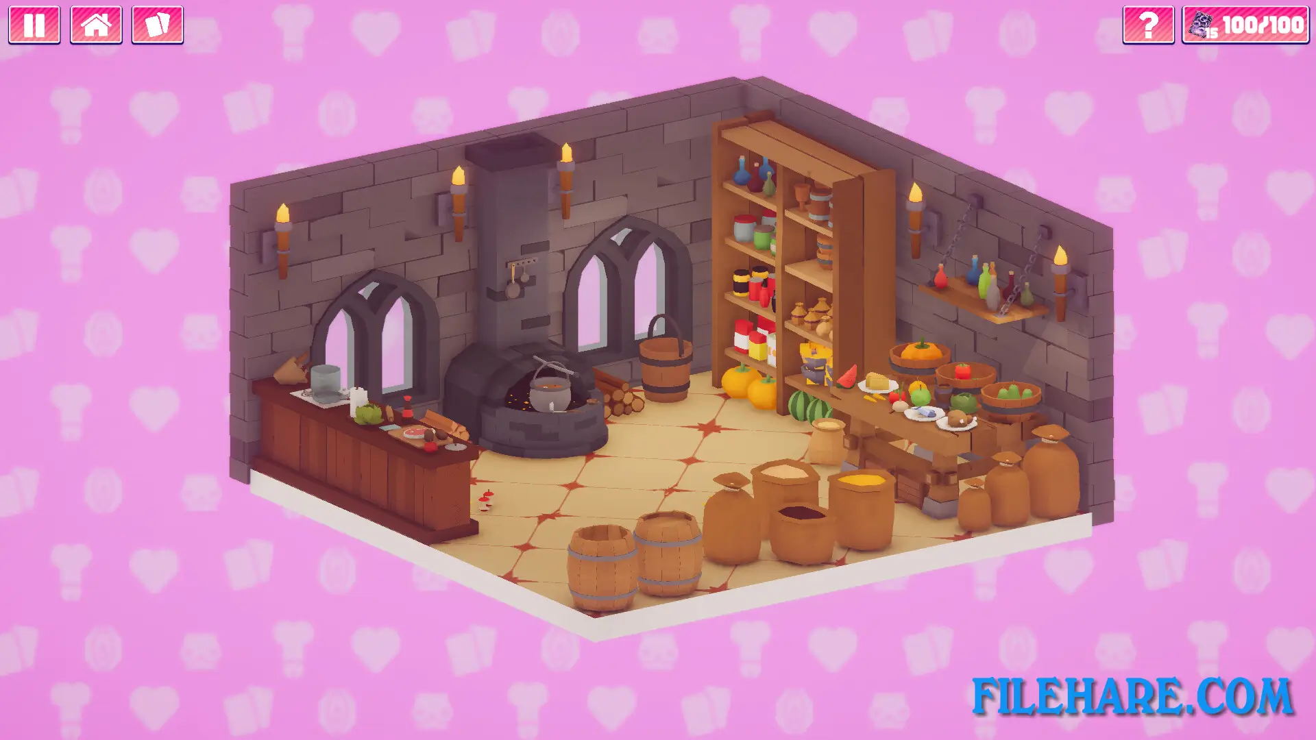 Where’s My Hentai Deck? Castle Hunt PC Game Screenshots 3