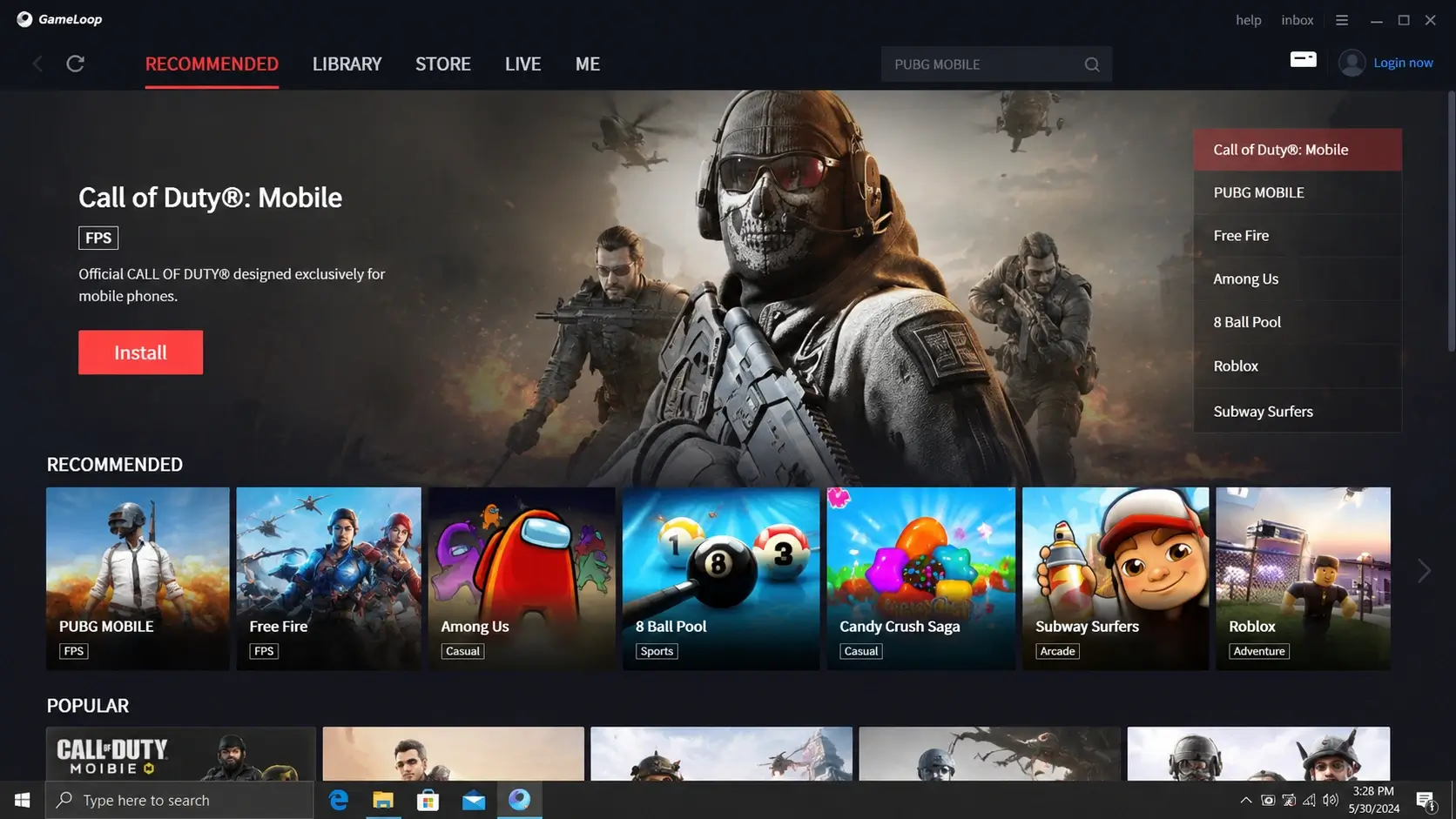 GameLoop Download for PC